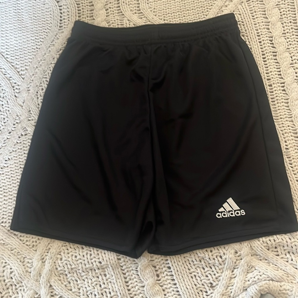 Black adidas shorts